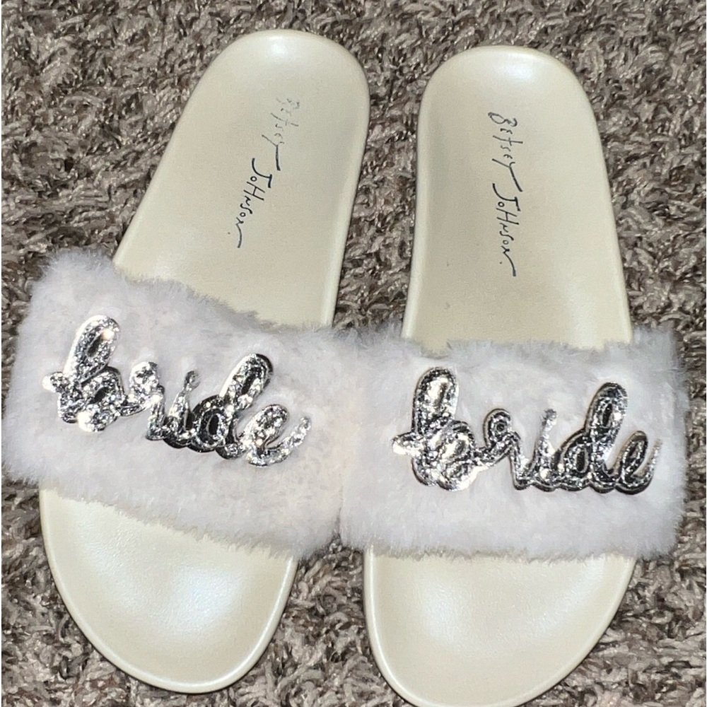 Betsey Johnson Bride Slides